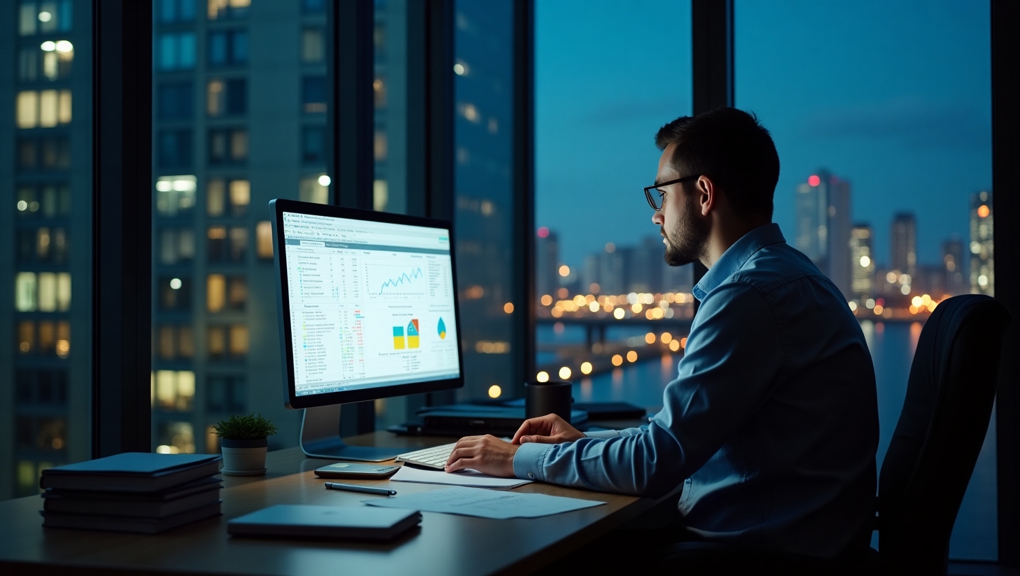 Équipe d'audit financier professionnel